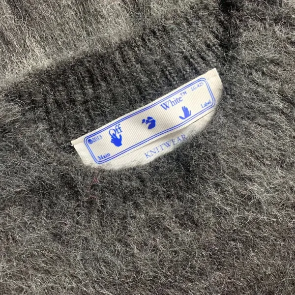 【2026】【OFF-WHITE  公式旗艦店】オフホワイト  セーター好評に付き再入荷！
