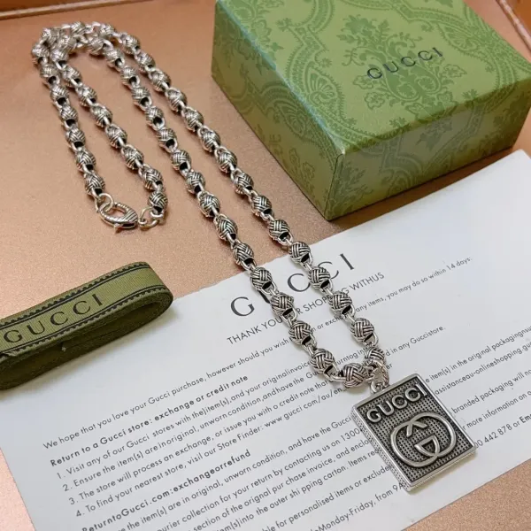 【2026】【GUCCI】ネックレス、新しいネックレス万能シンプルファッションオーナメント