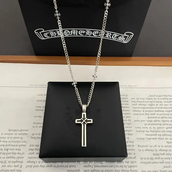 【2026】【CHROME HEARTS】ネックレス、新しいネックレス万能シンプルファッションオーナメント