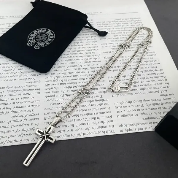 【2026】【CHROME HEARTS】ネックレス、新しいネックレス万能シンプルファッションオーナメント