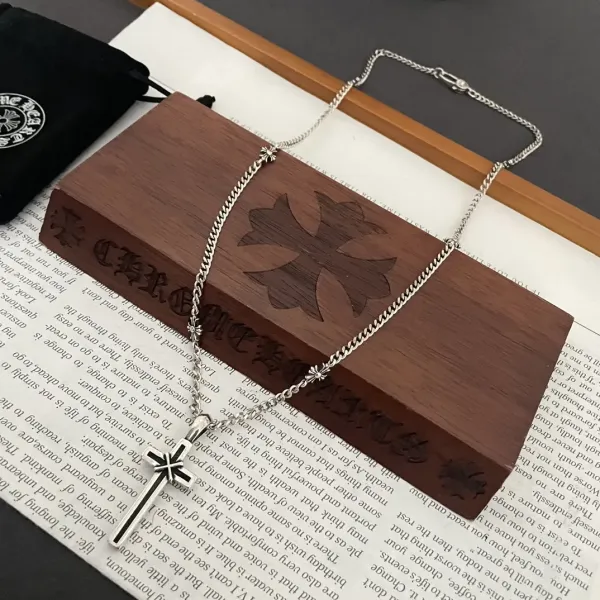 【2026】【CHROME HEARTS】ネックレス、新しいネックレス万能シンプルファッションオーナメント