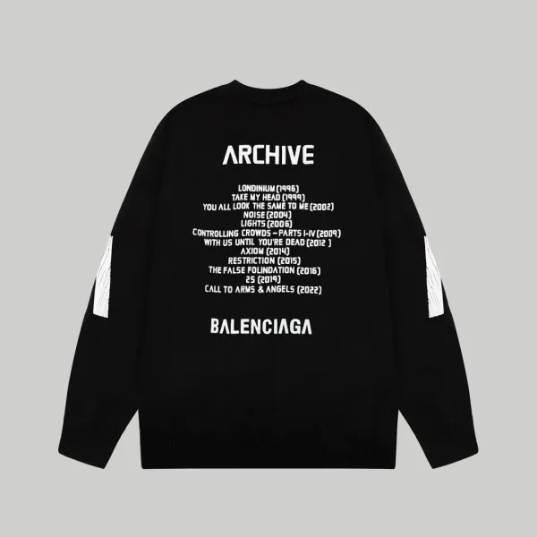 【2026】 【BALENCIAGA 公式旗艦店】バレンシアガ  セーター好評に付き再入荷！