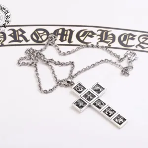 【2026】【CHROME HEARTS】ネックレス、新しいネックレス万能シンプルファッションオーナメント