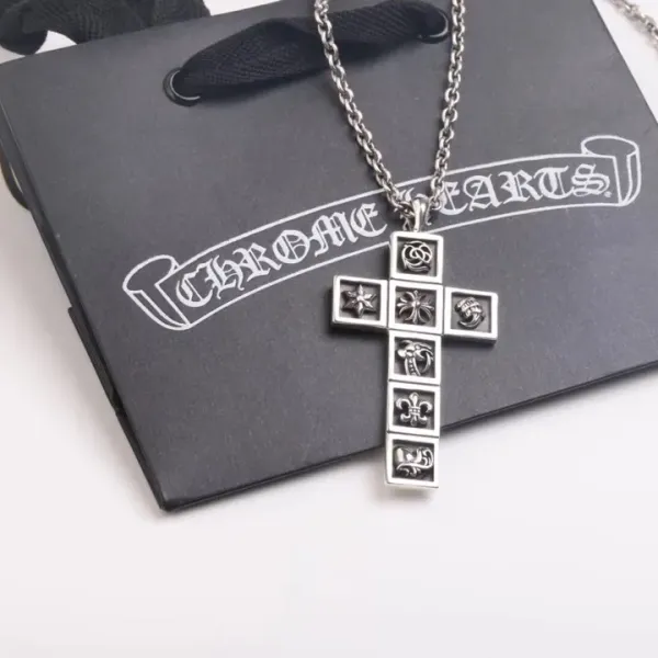 【2026】【CHROME HEARTS】ネックレス、新しいネックレス万能シンプルファッションオーナメント