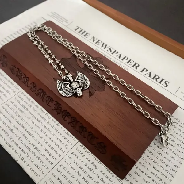 【2026】【CHROME HEARTS】ネックレス、新しいネックレス万能シンプルファッションオーナメント