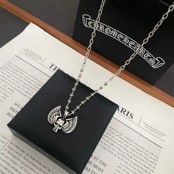 【2026】【CHROME HEARTS】ネックレス、新しいネックレス万能シンプルファッションオーナメント