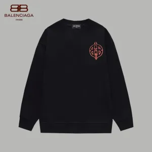 【2026】【BALENCIAGA  公式旗艦店】バレンシアガ  丸首の衛衣 スウェットご好評に付き再入荷！