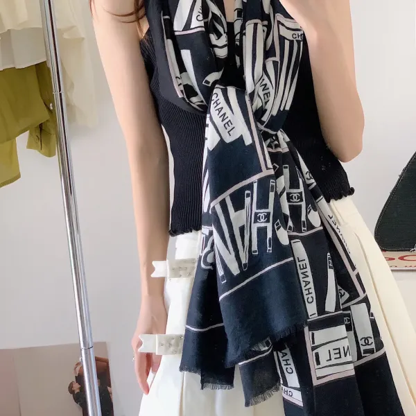 【2026】【CHANEL シャネル 】スカーフ100*200CM 【2026】【CHANEL シャネル 】スカーフ100*200CM
