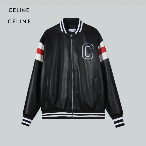 【2026】【CELINE 公式旗艦店】セリーヌ  レザージャケット ジャケット着好評に付き再入荷！