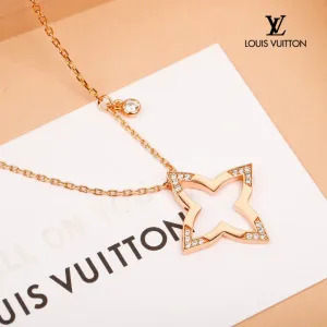 【2026】LV（LOUIS VUITTON）ネックレス、新しいネックレス万能シンプルファッションオーナメント