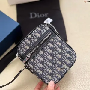 【2026】DIOR★オブリーク ジャカード ショルダーバッグ 18*15*5cm