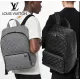 【2026】Louis Vuitton LV ヴィトン モノグラム リュック グレー 黒 シンプル 長財布 入る 33 x 41 x 18 cm