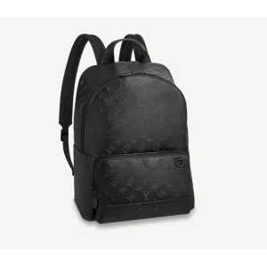 【2026】Louis Vuitton LV ヴィトン モノグラム リュック グレー 黒 シンプル 長財布 入る 33 x 41 x 18 cm