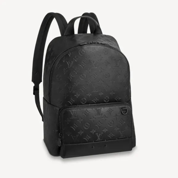 【2026】Louis Vuitton LV ヴィトン モノグラム リュック グレー 黒 シンプル 長財布 入る 33 x 41 x 18 cm