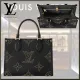 【2026】Louis Vuitton LV 【ブラックでエレ女感オンザゴー】ルイヴィトン　トートバッグ M46733 24.8 x 19.0x 11.4cm