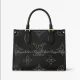 【2026】Louis Vuitton LV 【ブラックでエレ女感オンザゴー】ルイヴィトン　トートバッグ M46733 24.8 x 19.0x 11.4cm