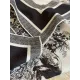 【2026】【DIOR ディオール 】オートクチュール ファッション トランジショナル カラー ロング ビアード スカーフ90*90CM 【2026】【DIOR ディオール 】オートクチュール ファッション トランジショナル カラー ロング ビアード スカーフ90*90CM
