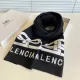 【2026】【BALENCIAGA  バレンシアガ】スカーフ32*200CM