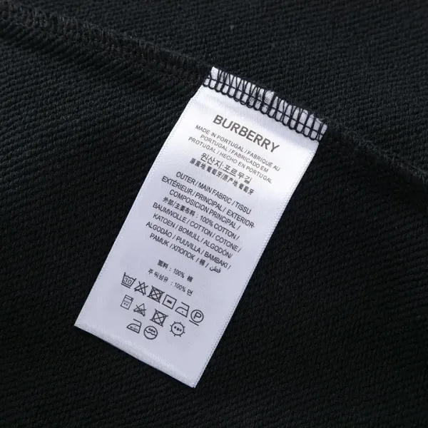【2026】【BURBERRY 公式旗艦店】バーバリー 丸首の衛衣 スウェット ご好評に付き再入荷！