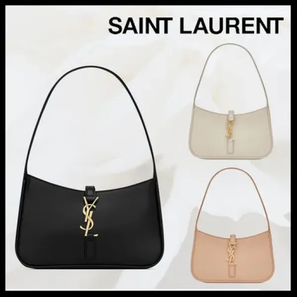 【2026】YSL 【Saint Laurent】LE5 A7 スムースレザー ミニ ホーボーバッグ-BUYMA 23*16*6.5cm