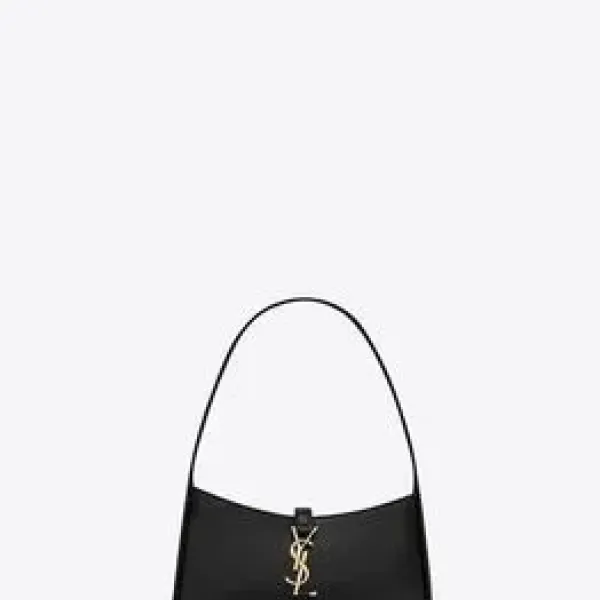 【2026】YSL 【Saint Laurent】LE5 A7 スムースレザー ミニ ホーボーバッグ-BUYMA 23*16*6.5cm