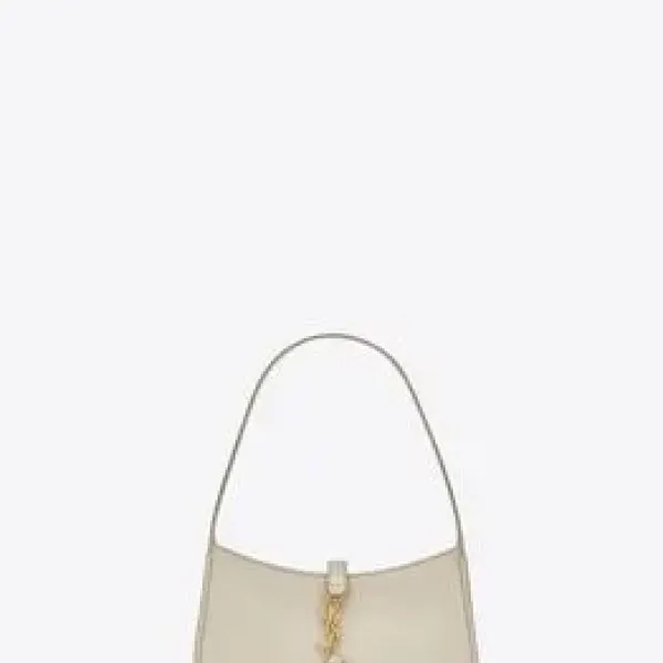【2026】YSL 【Saint Laurent】LE5 A7 スムースレザー ミニ ホーボーバッグ-BUYMA 23*16*6.5cm