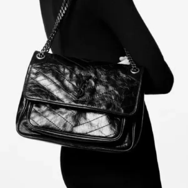 【2026】YSL Saint Laurent なし☆モノグラム エンベロープ チェーンウォレット