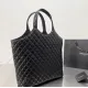 【2026】SAINT LAURENT YSL 50%OFFysl新しい黒のショッピングバッグ爆発的なトートバッグ【送料無料】