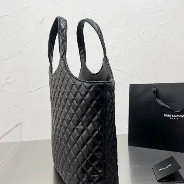 【2026】SAINT LAURENT YSL 50%OFFysl新しい黒のショッピングバッグ爆発的なトートバッグ【送料無料】