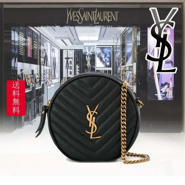 【2026】SAINT LAURENT YSL 即発送【直販】☆サンローラン ヴィニルショルダーバッグ