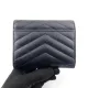 【2026】YSL 【SAINT LAURENT】モノグラム マルチフォールドウォレット（グレインドプードル／エンボスレザー）10 X 9 X 3 CM