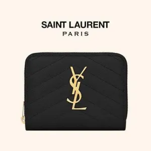 【2026】SAINT LAURENT YSL モノグラム 二つ折り財布 12.0 x 10.0 x 3.0 CM