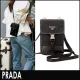 【2026】PRADA LEATHER SMARTPHONE CASE☆ショルダーバッグ