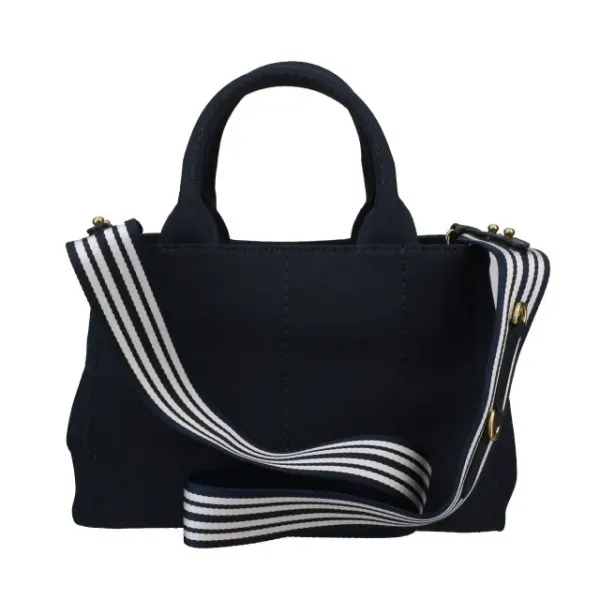 【2026】PRADA コットンキャンバス 2WAYトートバッグ 28*20*14cm