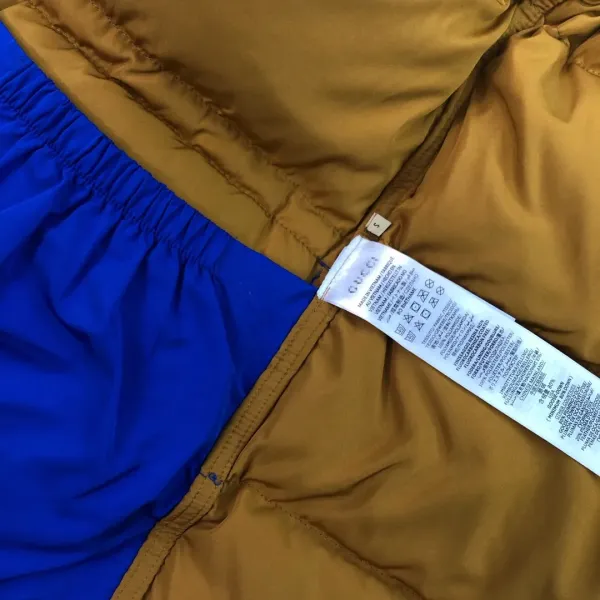 【2026】Gucci & The North Face 連名のダウンジャケットブルーです