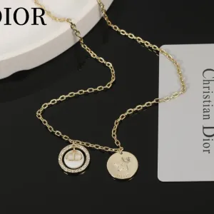 【2026】【 DIOR】ネックレス、新しいネックレス万能シンプルファッションオーナメント