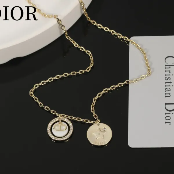 【2026】【 DIOR】ネックレス、新しいネックレス万能シンプルファッションオーナメント