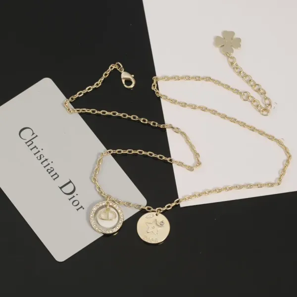 【2026】【 DIOR】ネックレス、新しいネックレス万能シンプルファッションオーナメント