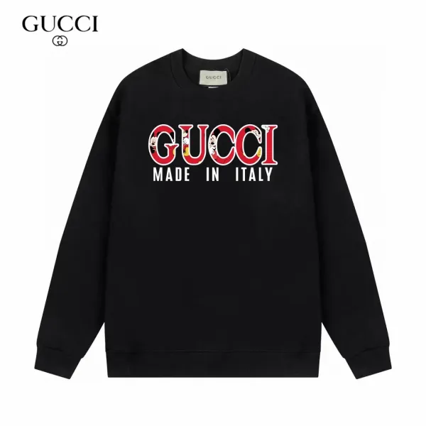 【2026】【GUCCI  公式旗艦店】グッチ  丸首の衛衣 スウェットご好評に付き再入荷！
