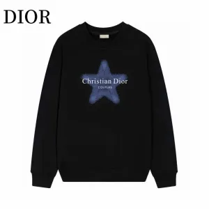 【2026】【DIOR 公式旗艦店】ディオール 丸首の衛衣 スウェットご好評に付き再入荷！