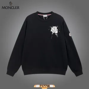 【2026】【MONCLER 公式旗艦店】モンクレール  丸首の衛衣 スウェットご好評に付き再入荷！