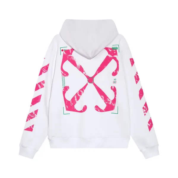 【2026】【OFF-WHITE  公式旗艦店】オフホワイトパーカースウェットご好評に付き再入荷！