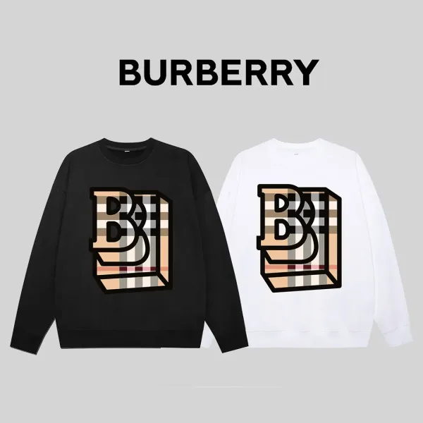 【2026】【BURBERRY  公式旗艦店】バーバリー丸首の衛衣 スウェットご好評に付き再入荷！