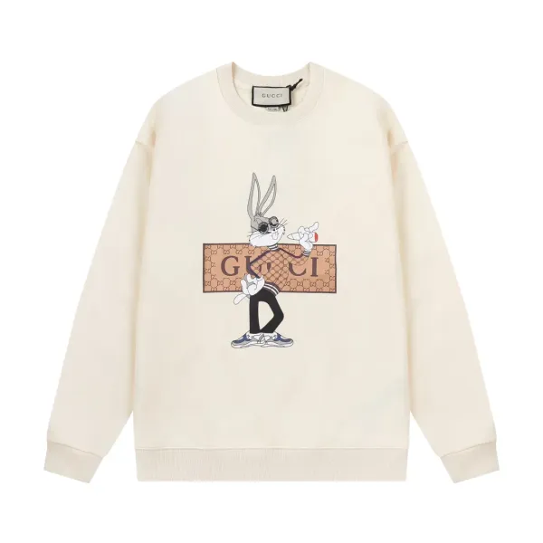 【2026】【GUCCI  公式旗艦店】グッチ  丸首の衛衣 スウェットご好評に付き再入荷！