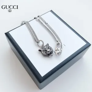 【2026】【GUCCI】ネックレス、新しいネックレス万能シンプルファッションオーナメント