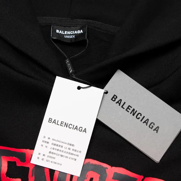【2026】【BALENCIAGA 公式旗艦店】バレンシアガ  パーカー  ウェット ご好評に付き再入荷！
