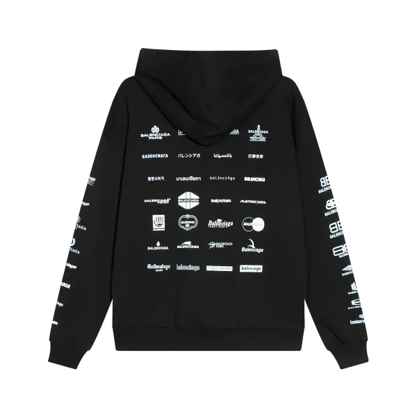 【2026】【BALENCIAGA 公式旗艦店】バレンシアガ  パーカー  ウェット ご好評に付き再入荷！