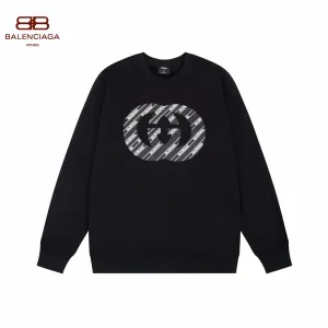 【2026】【BALENCIAGA 公式旗艦店】バレンシアガ 丸首の衛衣 スウェット ご好評に付き再入荷！