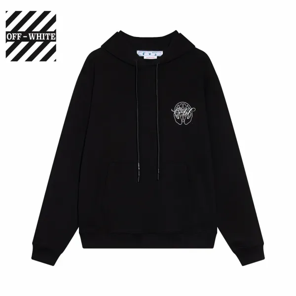 【2026】【OFF-WHITE  公式旗艦店】オフホワイトパーカースウェットご好評に付き再入荷！