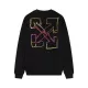 【2026】【OFF-WHITE  公式旗艦店】オフホワイトス丸首の衛衣ウェットご好評に付き再入荷！